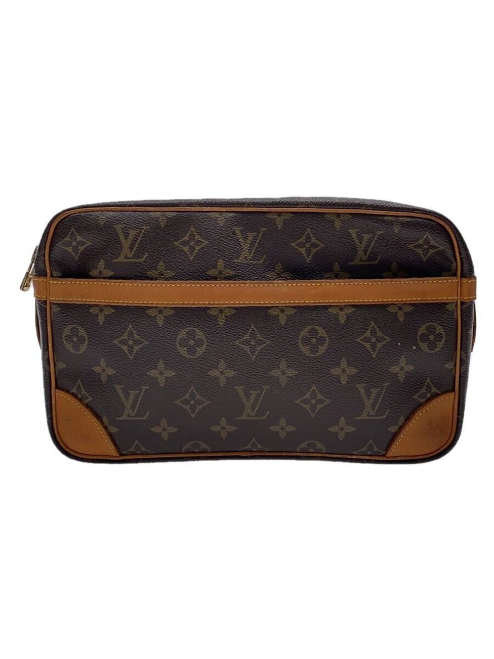 LOUIS VUITTON Trocadero Canvas Brown All over